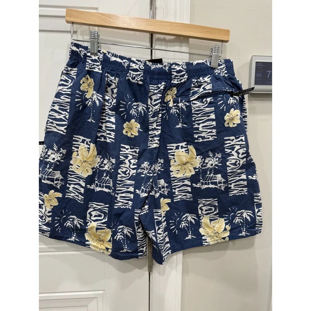 Newport Blue Men's Swim Shorts Brief-Lined, Size LNavy